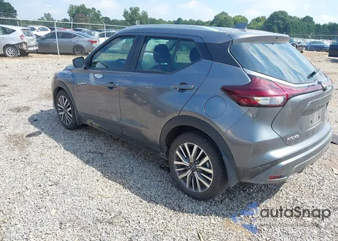2023 Nissan Kicks Sv Xtronic Cvt z USA, uszkodzony, nr VIN 3N1CP5CV7PL543231